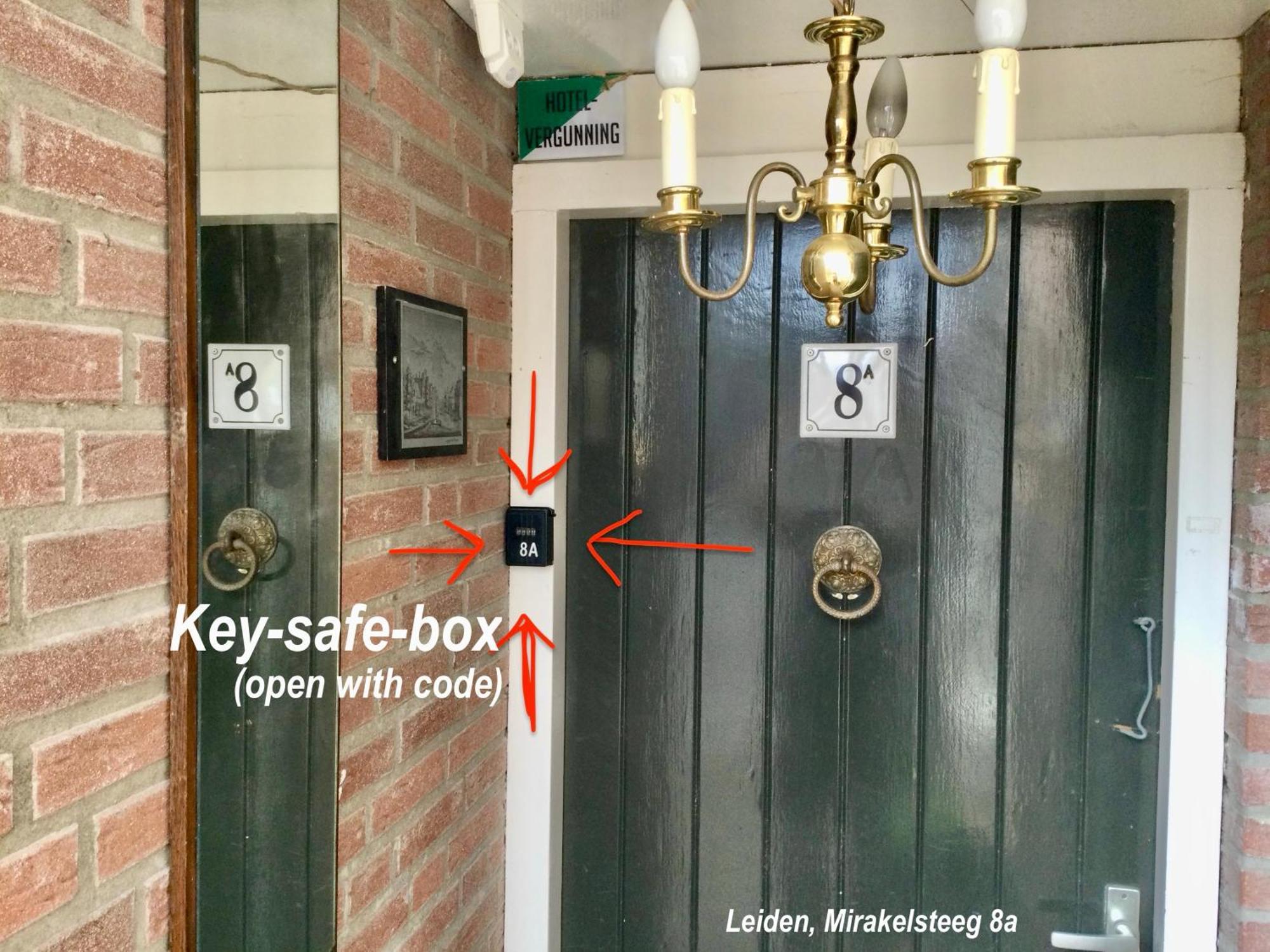 Number 8 Leilighet Leiden Eksteriør bilde
